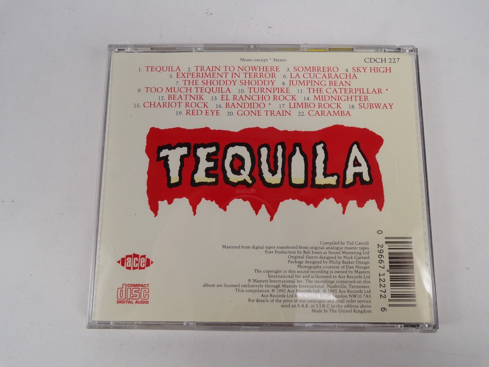 Tequila Champs Train To Nowhere Sombrero Mid Nighter Caramba CD #21