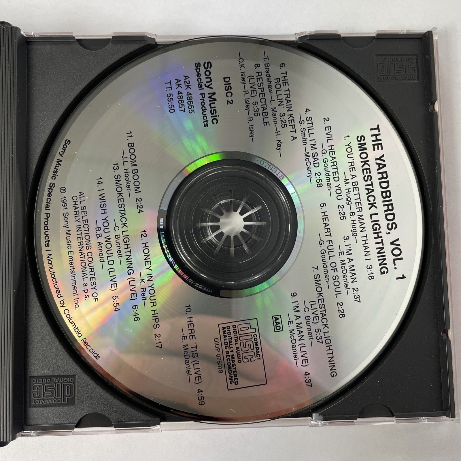The Yardbirds - Smokestack Lightning CD 2 Disc Set  #23