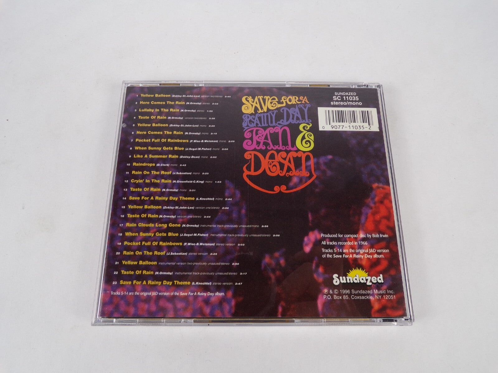 Save for a rainy day Jan and Dean CD #10