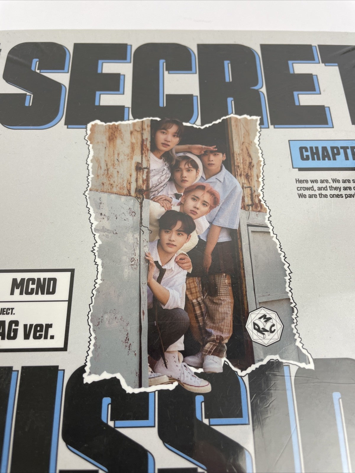 MCND 4th Mini Album [THE EARTH:SECRET MISSION Chapter.2] BAG Ver. CD+P.Book+Card