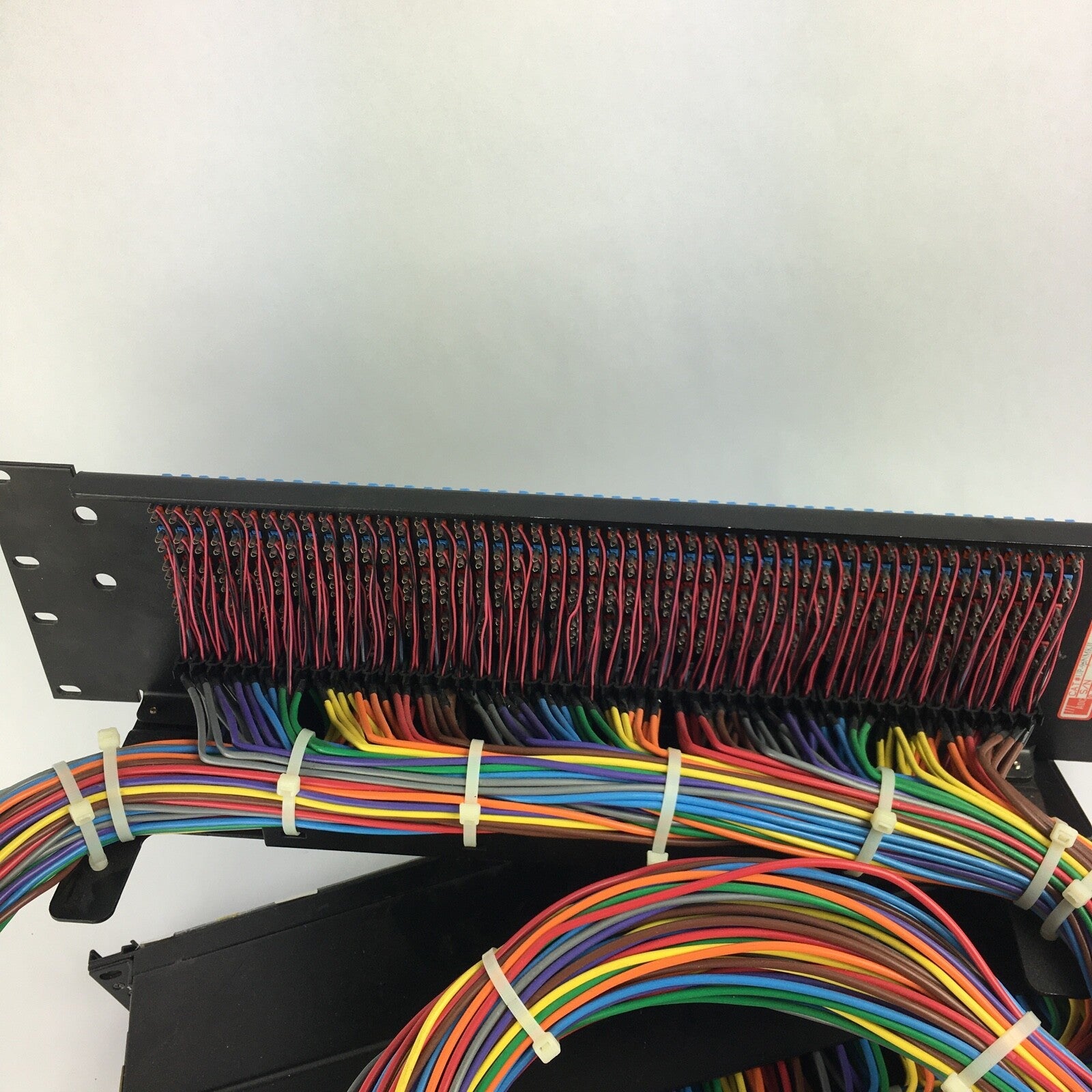 ADC 96 Bantam TT patchbay connected  to ADC UP-96NMKII  PPC RACKMOUNT PATCHBAY
