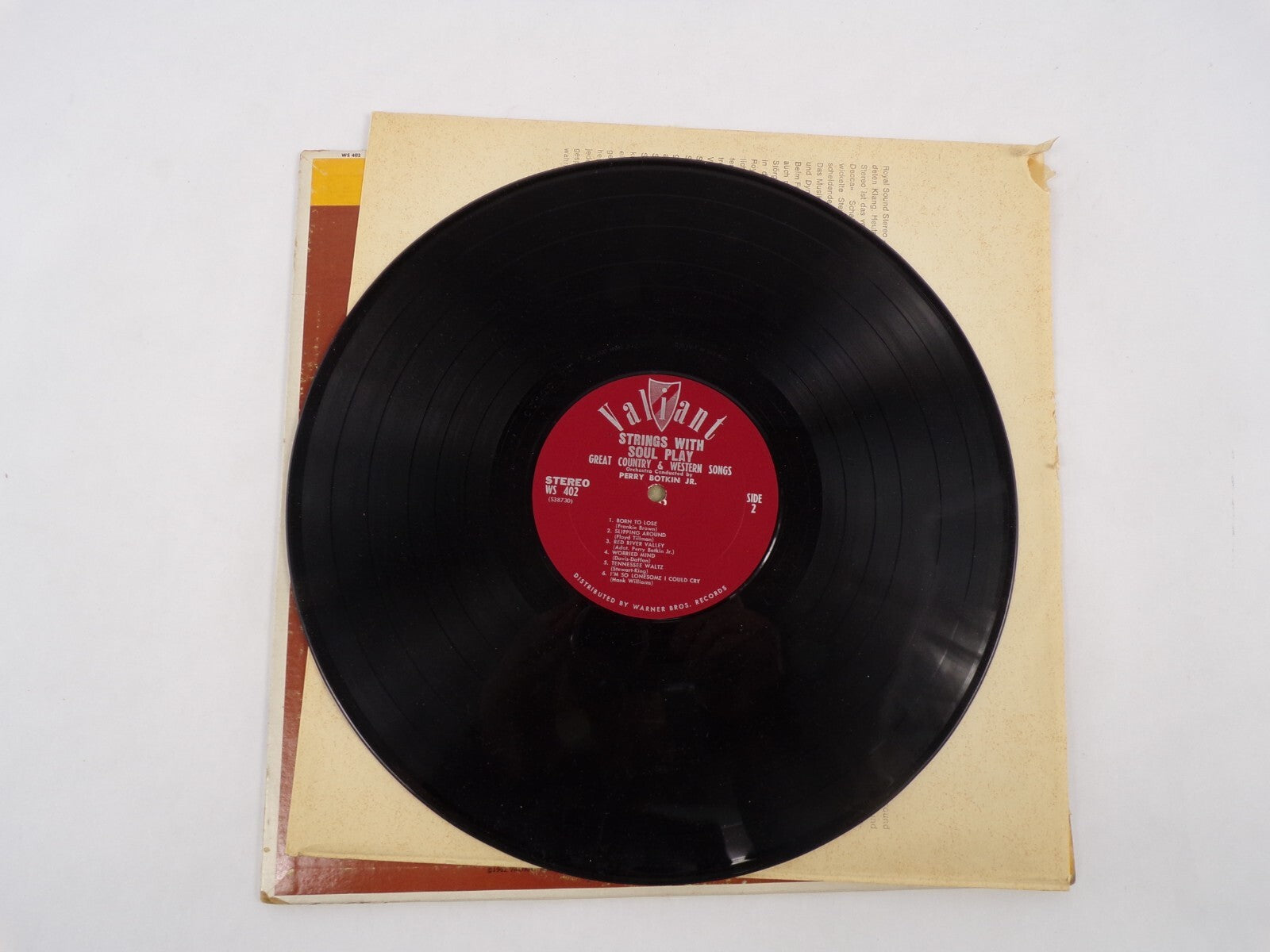 Strings With Soul Play Great Country & Western Songs The Perry Botkin Jr. Orches