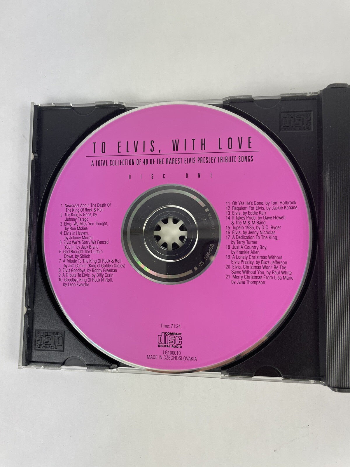 To Elvis With Love - Double CD with 40 Rare Elvis Tribute Songs!   #3