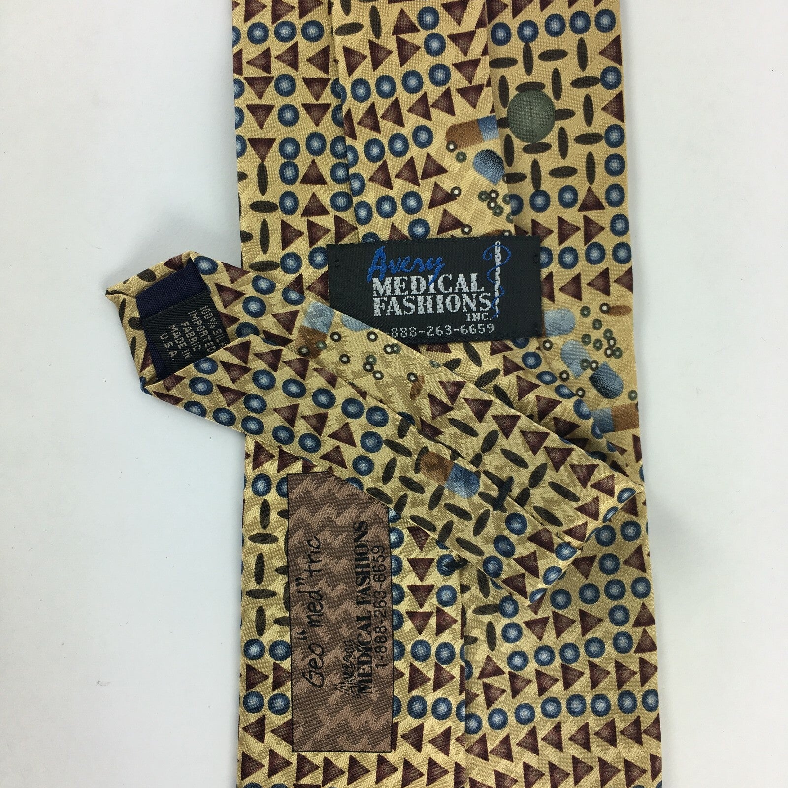 Genuine Medical Fashions Silk Handmade Stylish Formal/Casual Tie Solid Colour