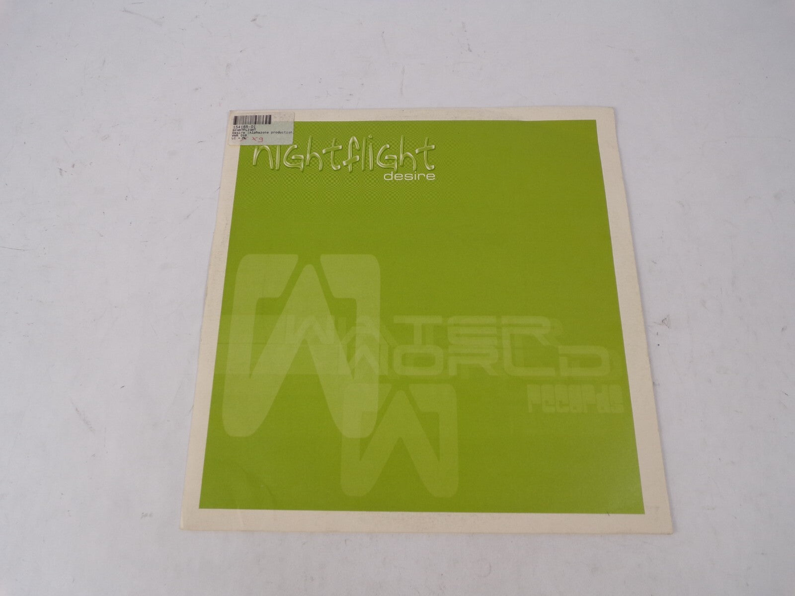 NightFlight Desire Original Club Mix Tom Porcell Remix Vinyl Record