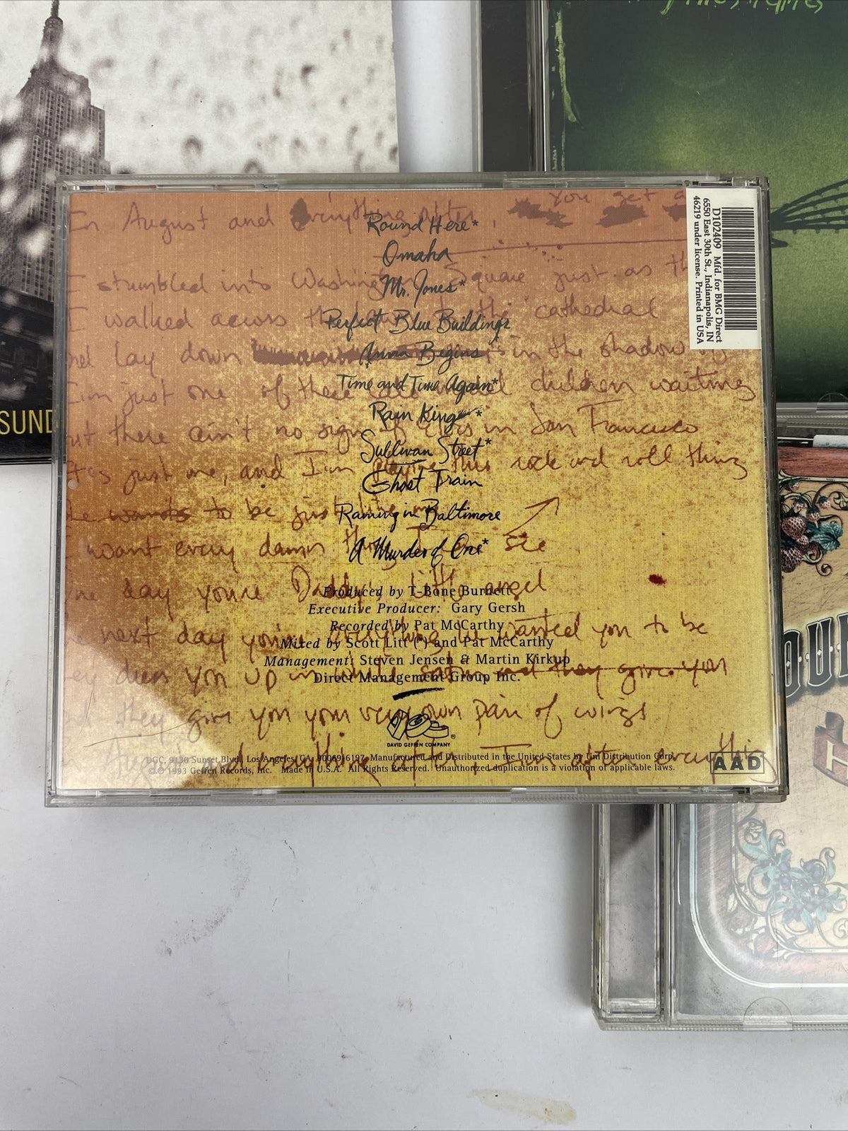4 x COUNTING CROWS Audio CD LOT - Hard Candy - August & Everything After - SN&SM