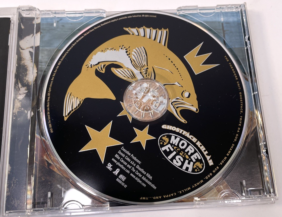 Ghostface Killah - More Fish (CD, 2006) Hip-Hop Rap Def Jam WU TANG CLAN     #45