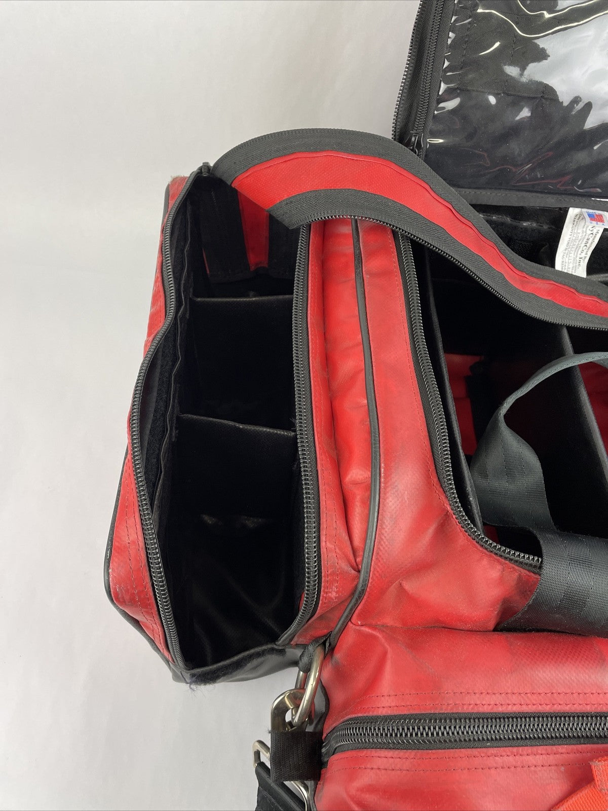 FIREFIGHTER Paramedic Equipment Padded Duffel Bag NEWPORT BEACH FIRE DEPARTMENT