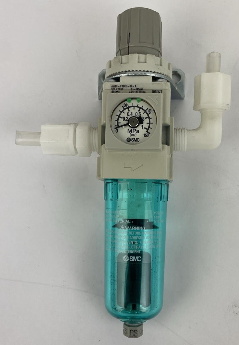 OEM SMC AW20-N02CE6Z-B Air Filter Regulator Set Pressure 7 - 125 psi           B
