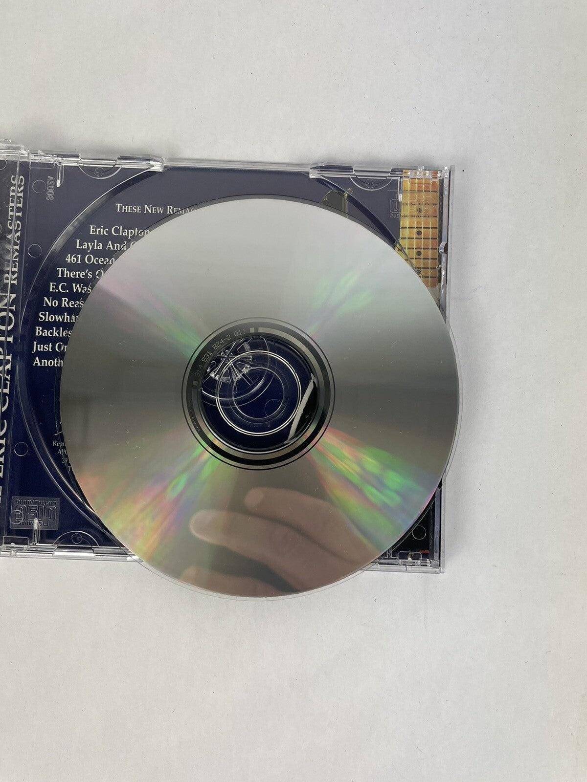 Eric Clapton - No Reason to Cry Cd  (1996 Remastered)   #5 