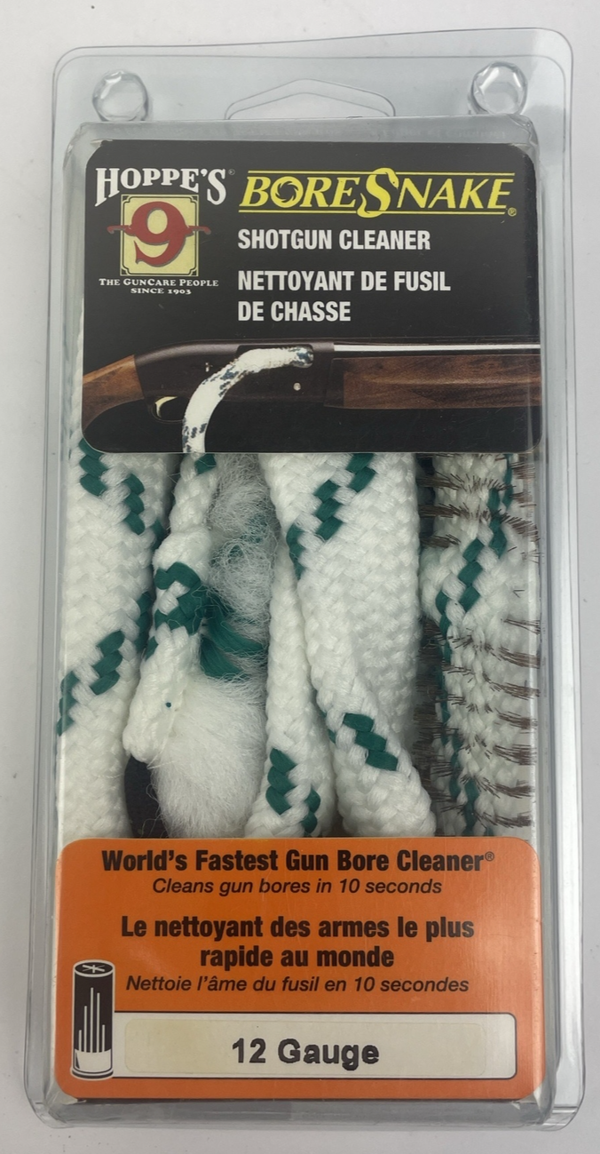 Hoppe's 9 - BoreSnake Gun Bore Cleaner for 12 Gauge Shotgun - 24035 NEW