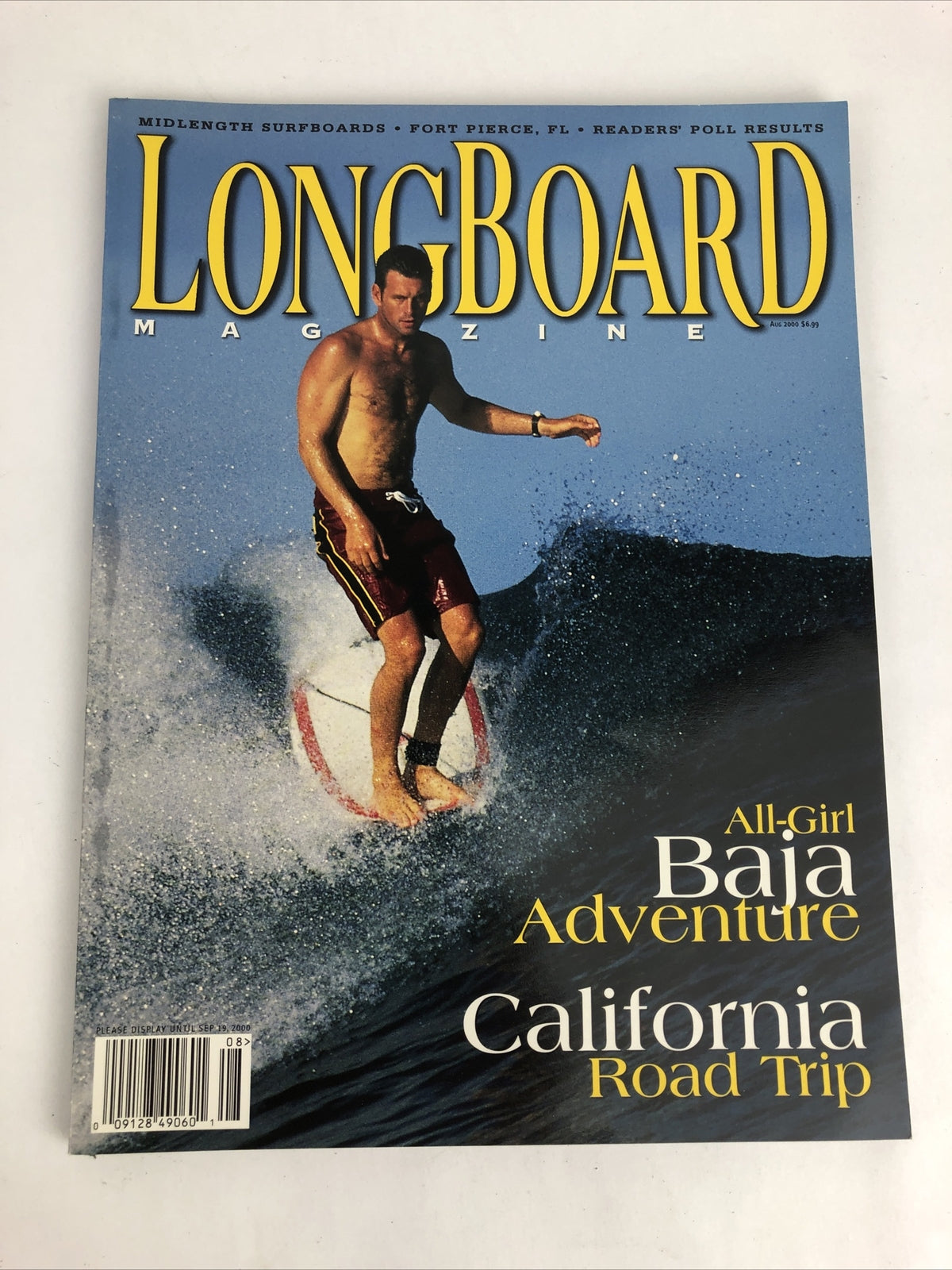 Longboard Magazine Volume 8 Number 4 August California Road Trip - X1