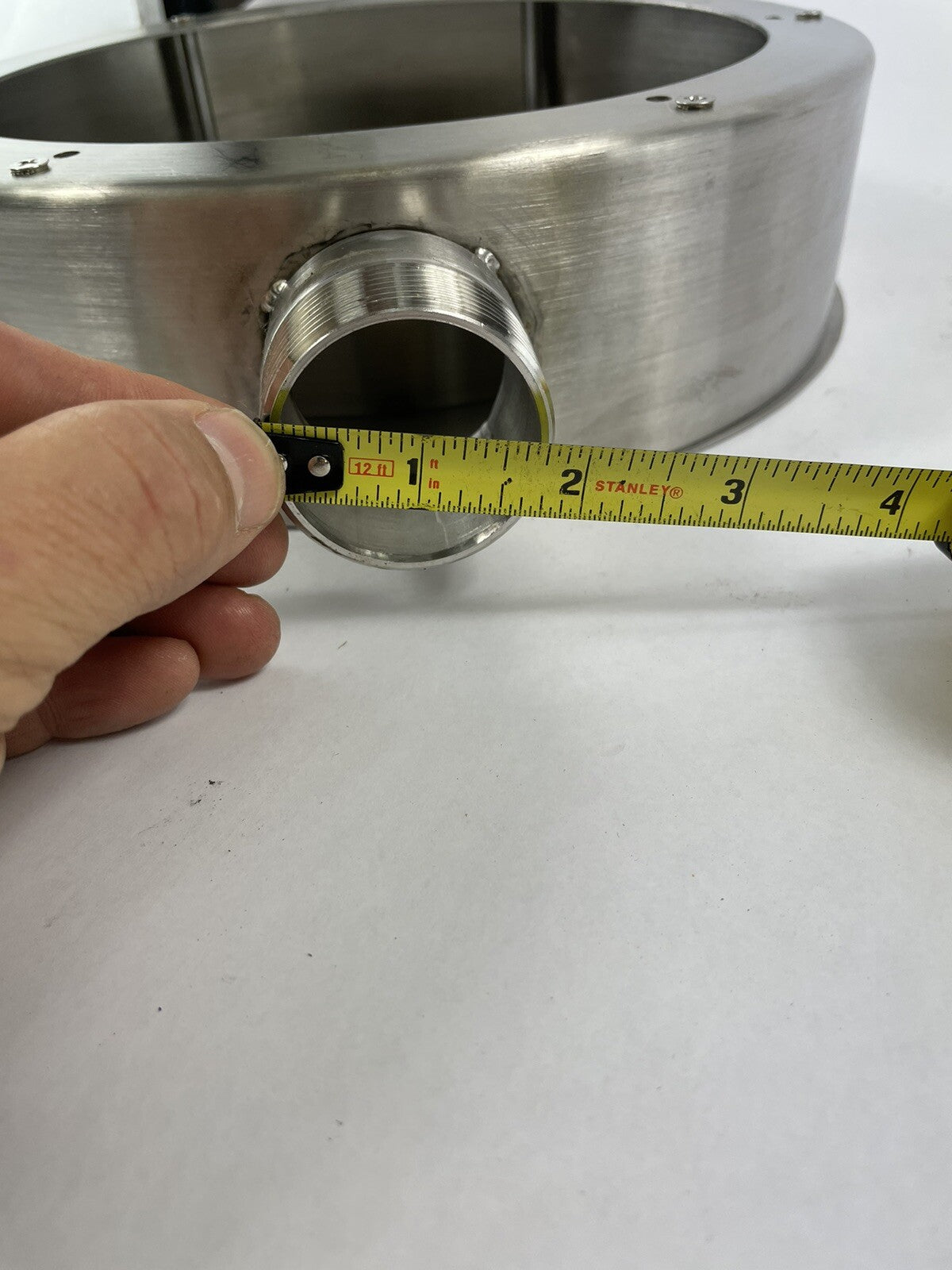 Accurate Thermal Systems particulate extraction collar for FTBSL15 & FTBSL25
