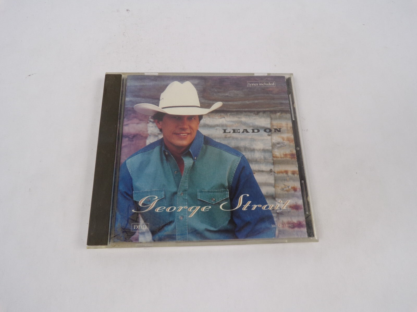 Lead On George Strait You Can't Make A Heart Love Somebody Adalida I Met A CD#69