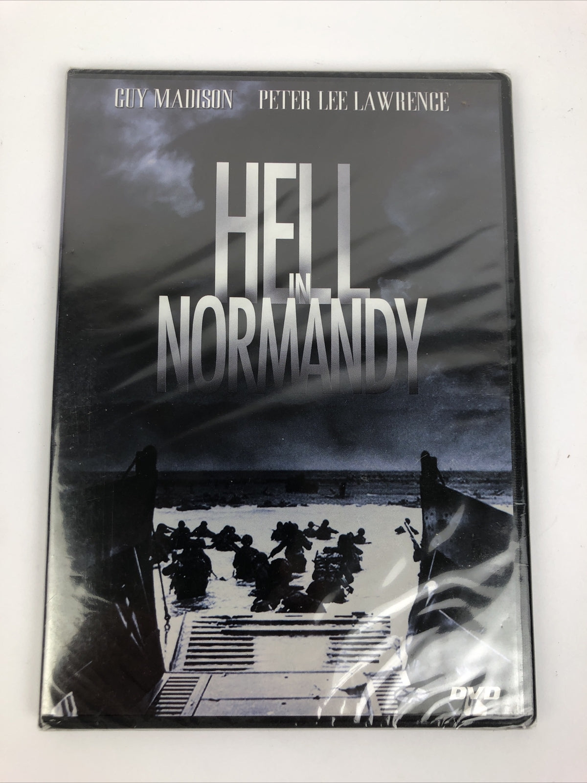 Hell In Normandy DVD, Guy Madison, Peter Lawrence, Thin Case- Factory Sealed