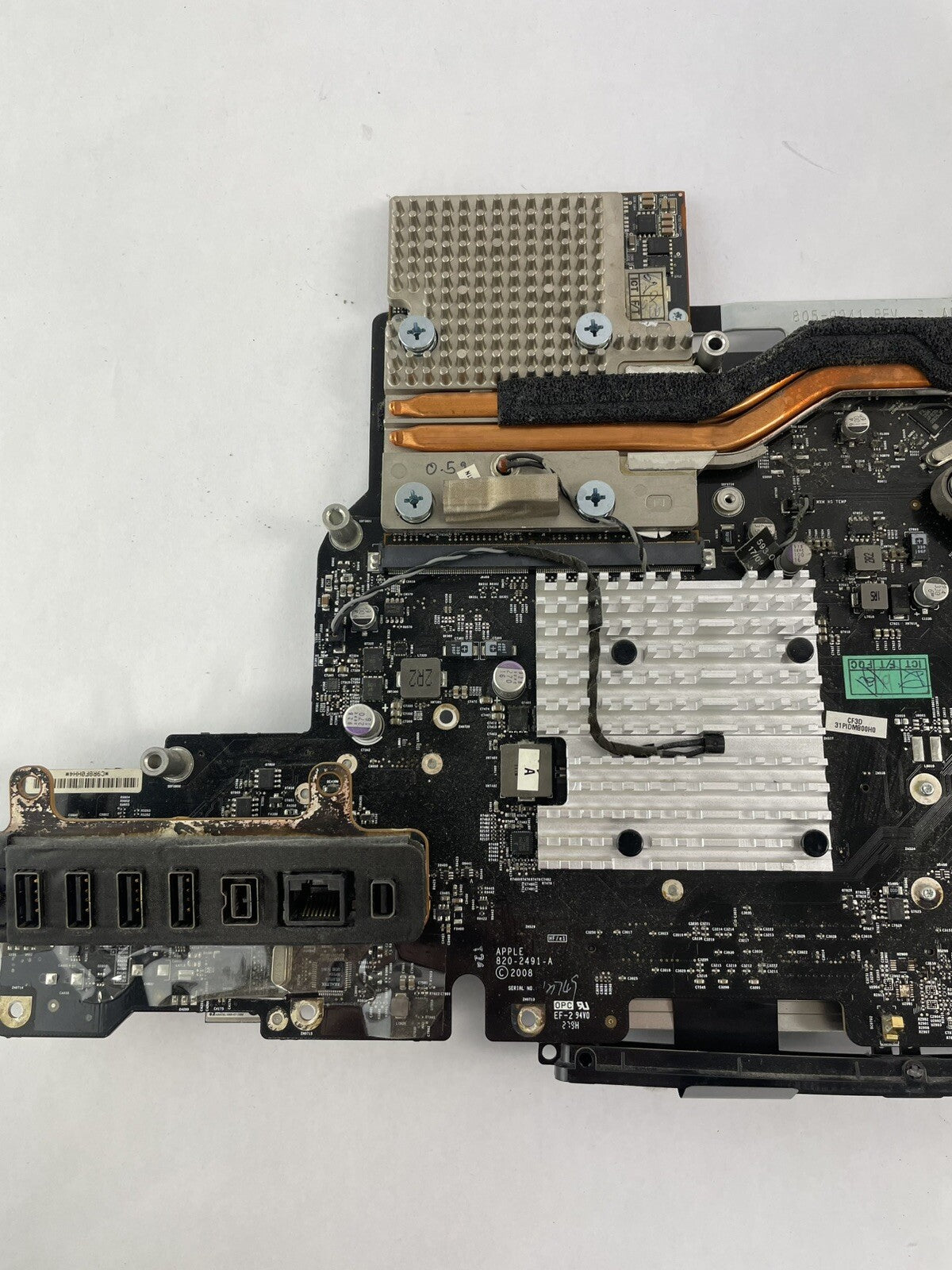 Apple iMac 24" A1225 Logic Board 2.93 GHz Core 2 Duo (E8335) 2009