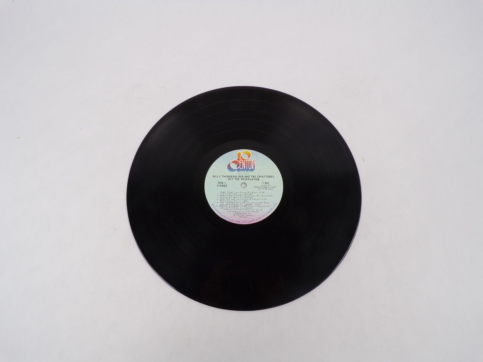 Billy Thunderkloud And The Chieftones Off The Reservation Come To MeVinyl Record