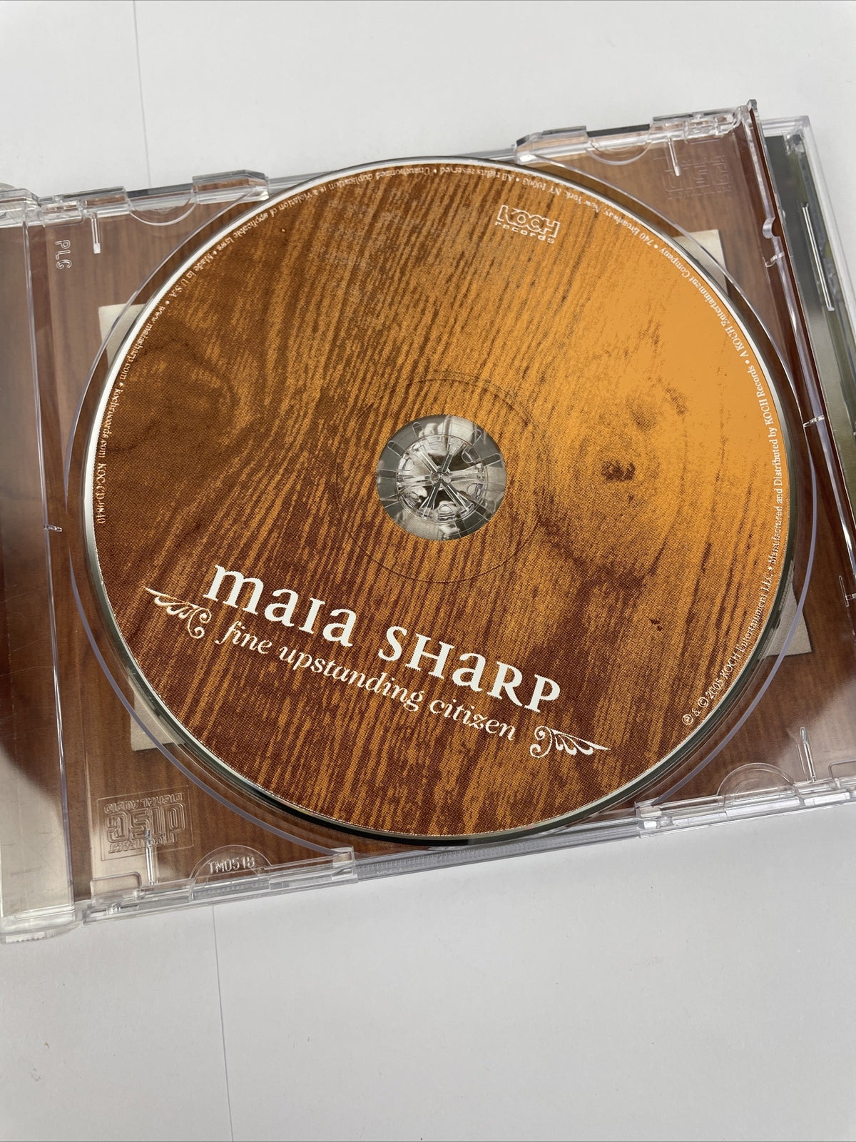 2 x Maia Sharp Audio CD  " Fine Upstanding Citizen 2005 " " Self Titled 2002 " S