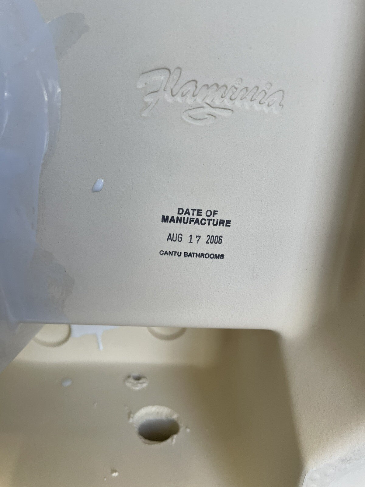 Flaminia Acqualight 5058 Bathroom Basin Wall mount SuspendedCountertop Sink