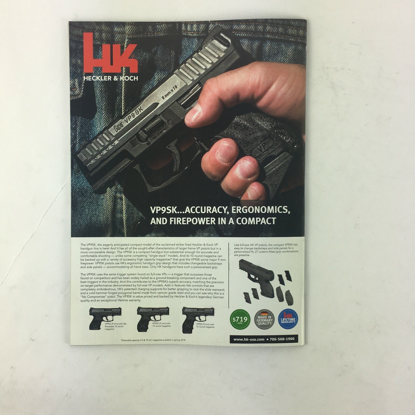 August 2017 American Rifleman Magazine Troubleshooting Rifle Accuracy .22 TCM