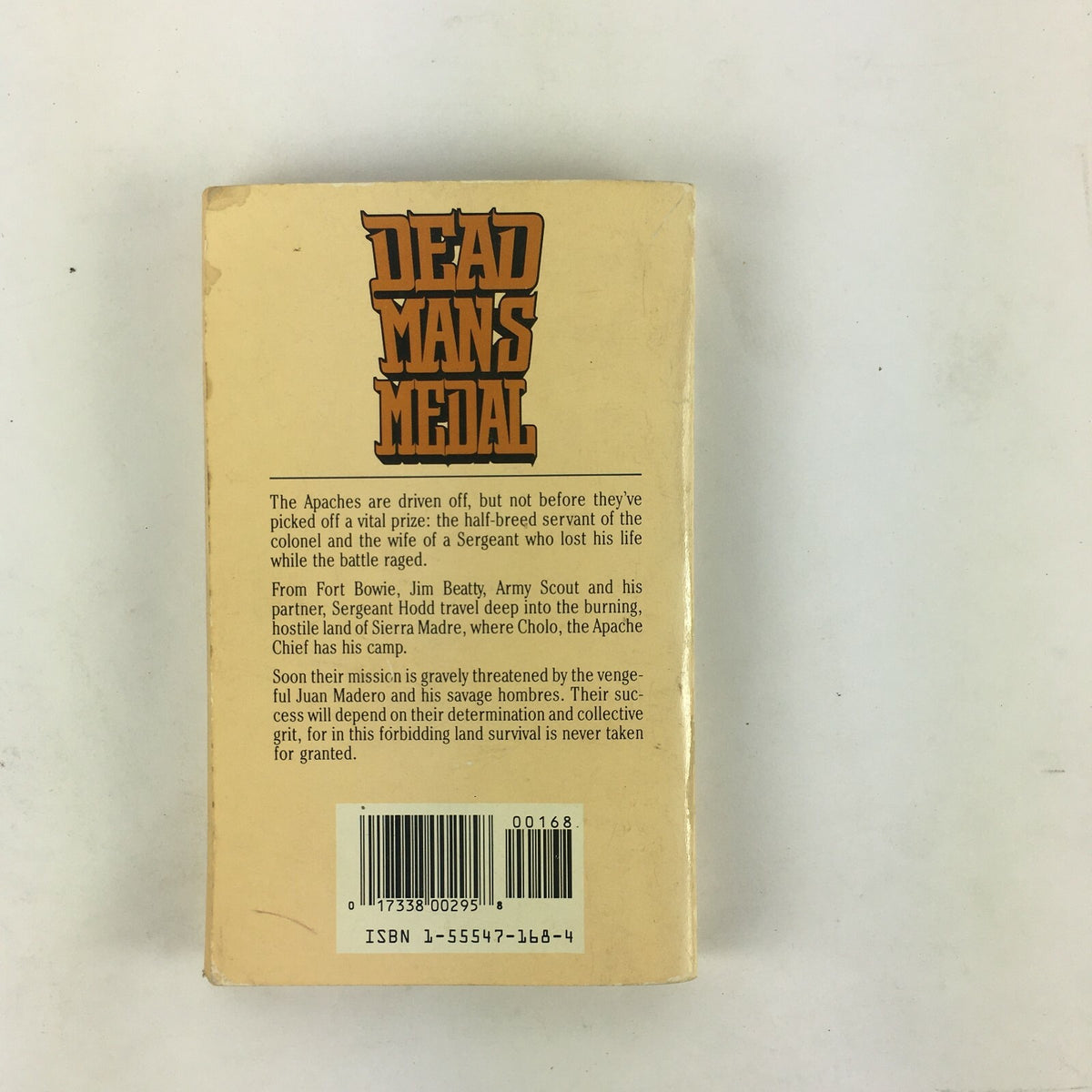 Dead Mans Medal Jack Cummings