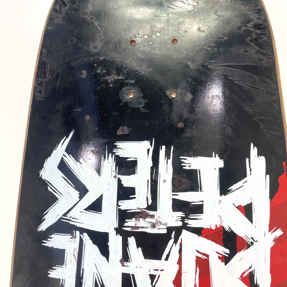 Vintage Black Label Skateboards RED KROSS Duane Peters Skateboard USA MADE NOS