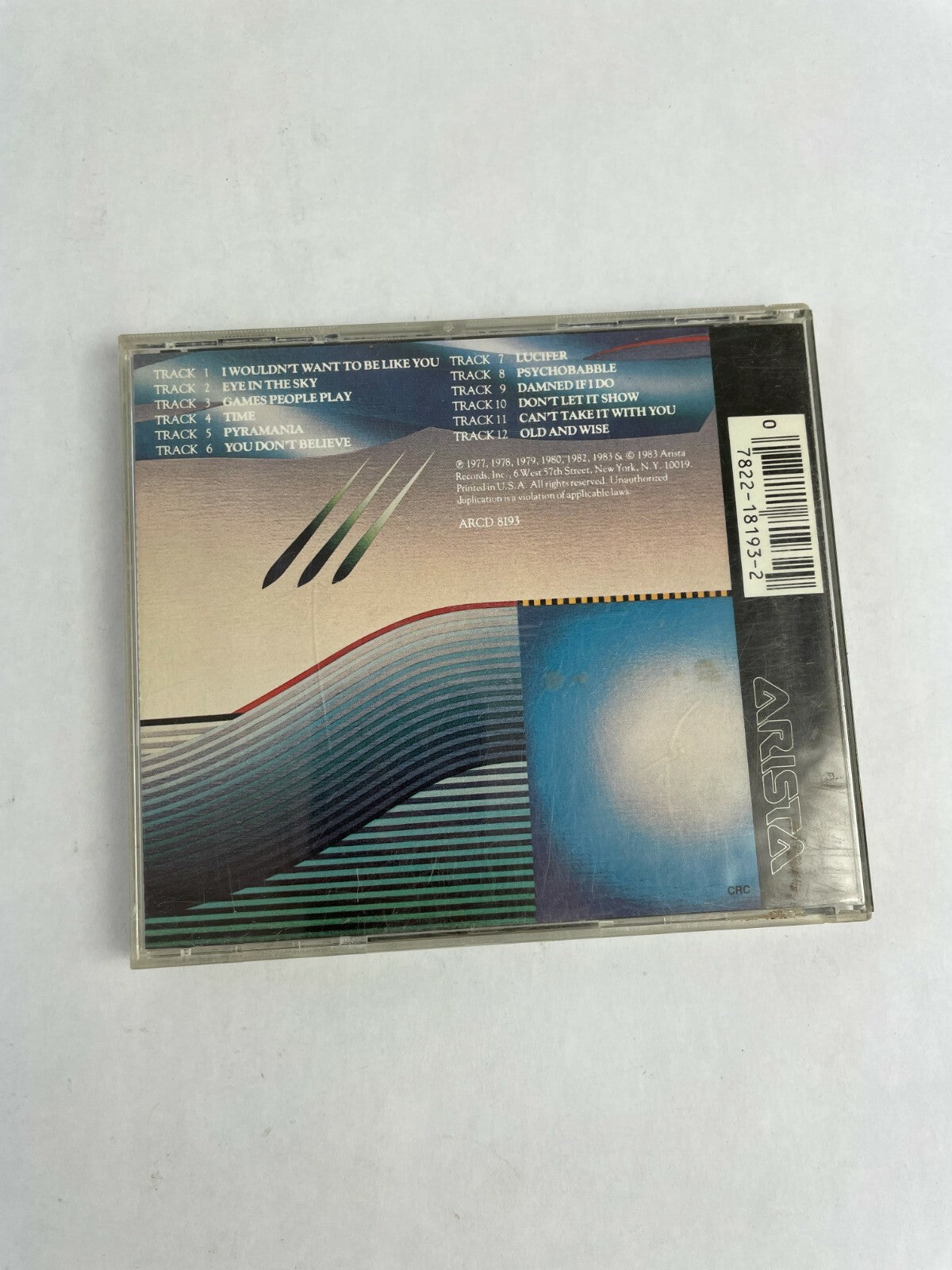 The Best of The Alan Parsons Project Arista Q1