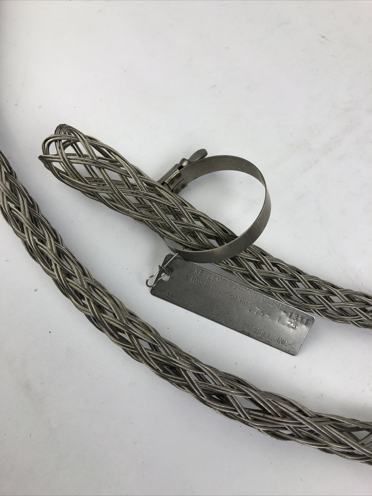 7' Kellems Hose End Guard Grip Stainless Flexible Model No. 014-02-1342 - LOOK