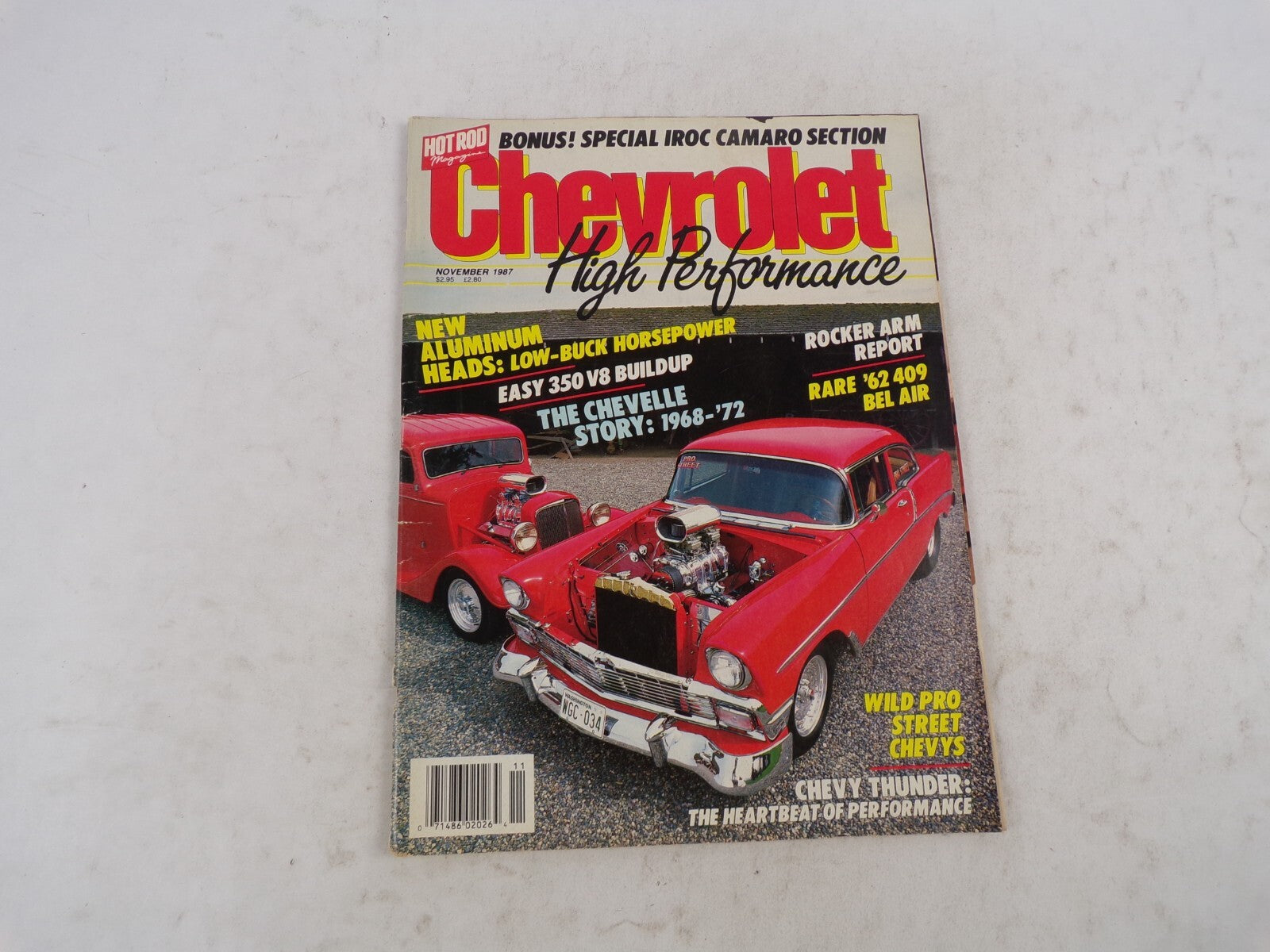 November 1987 Chevrolet High Performance New Aluminum Heads: Low-Buck Hosepower