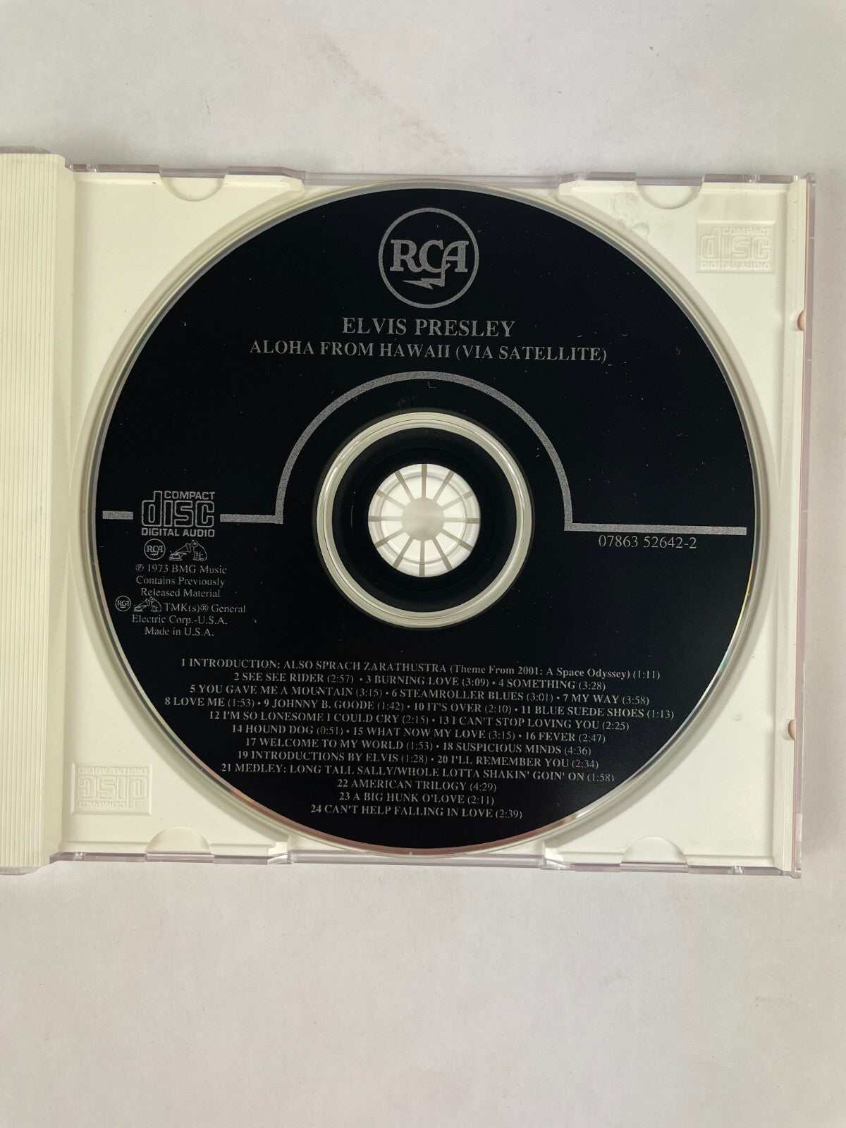 Elvis Aloha From Hawaii Via Satellite CD #5