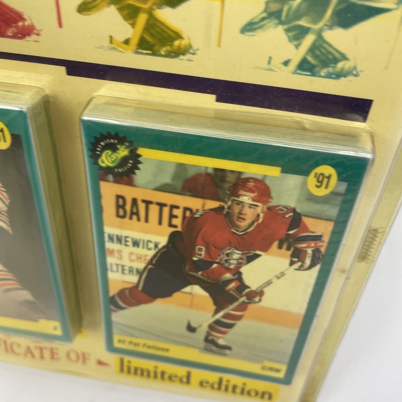 '91 Classic Hockey Draft Picks Complete Set Factory Sealed Limited Edition. COLE