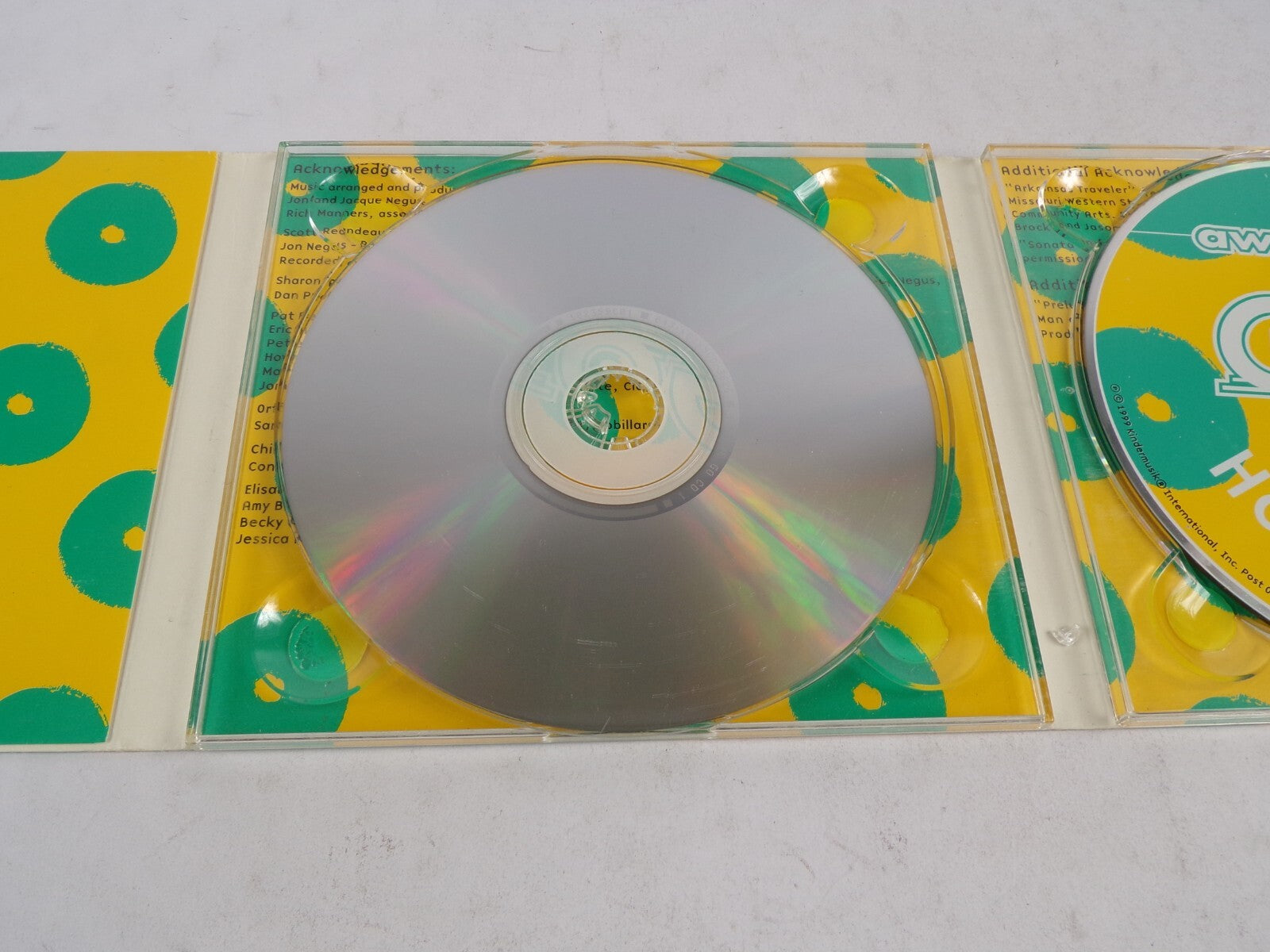 Away We Go! Our Time H-eilo Choo-Choo TTrain Sounds Riding The Rails Shiny CD#58