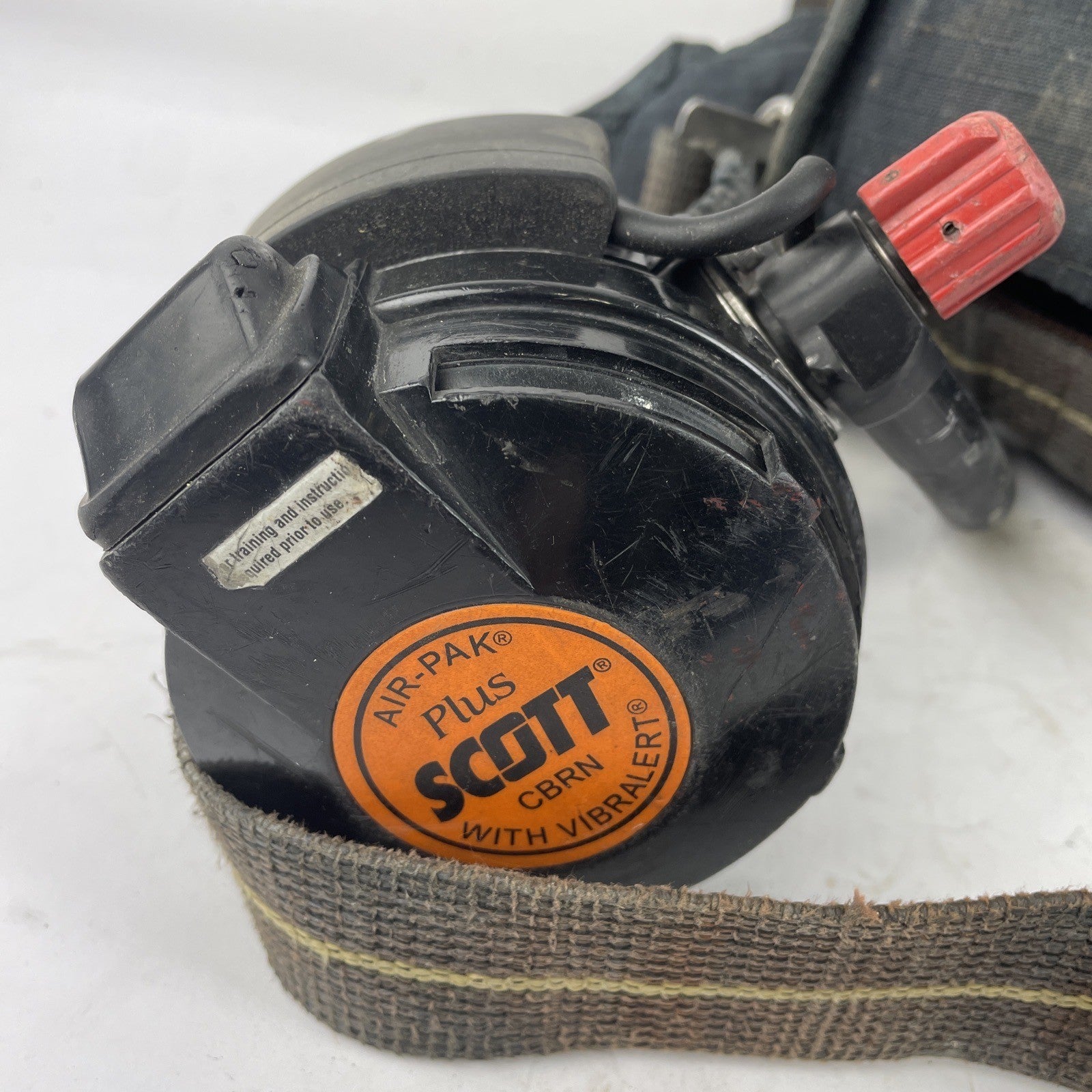 SCOTT SAFETY 4.5 4500 SCBA Air Pack Harness EZ-Flow Air Pak Plus with Sensor R