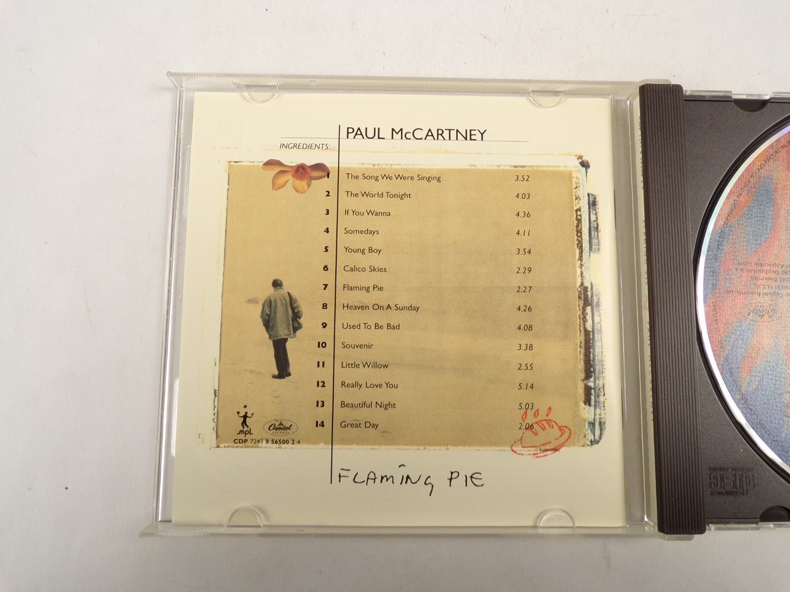 Flaming Pie Paul McCartney The Song We Were Singing - The World Tonighc CD#53