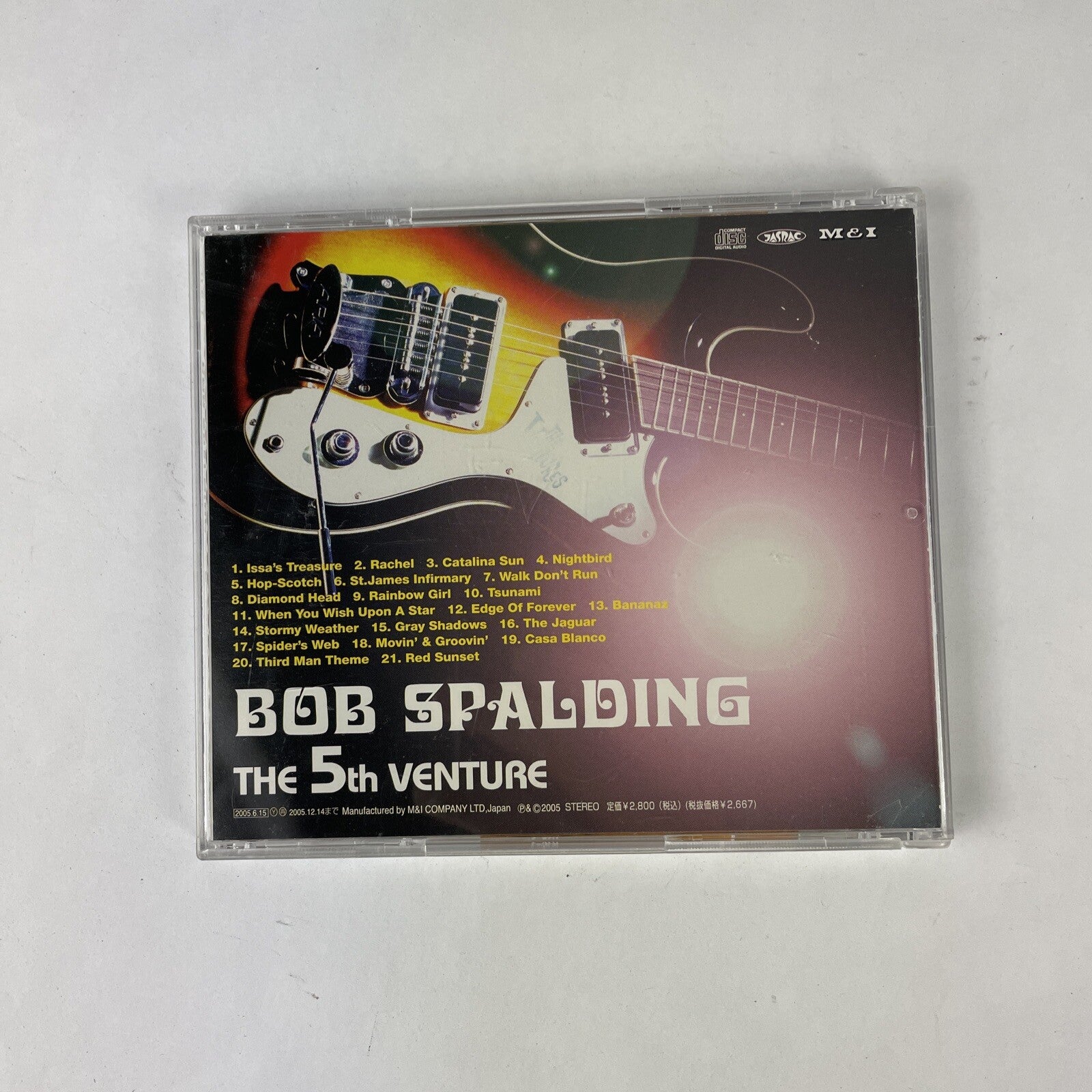 Bob Spalding - The 5th Venture CD Japanese Import  #23