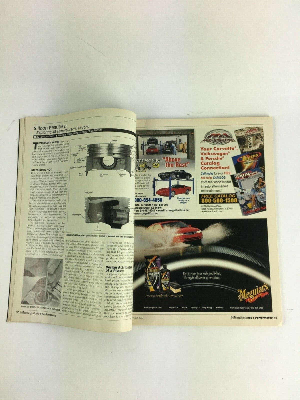 July 2000 Rod & Performance Mail Order Motors 10 Great Drop-in Horsepower Deals