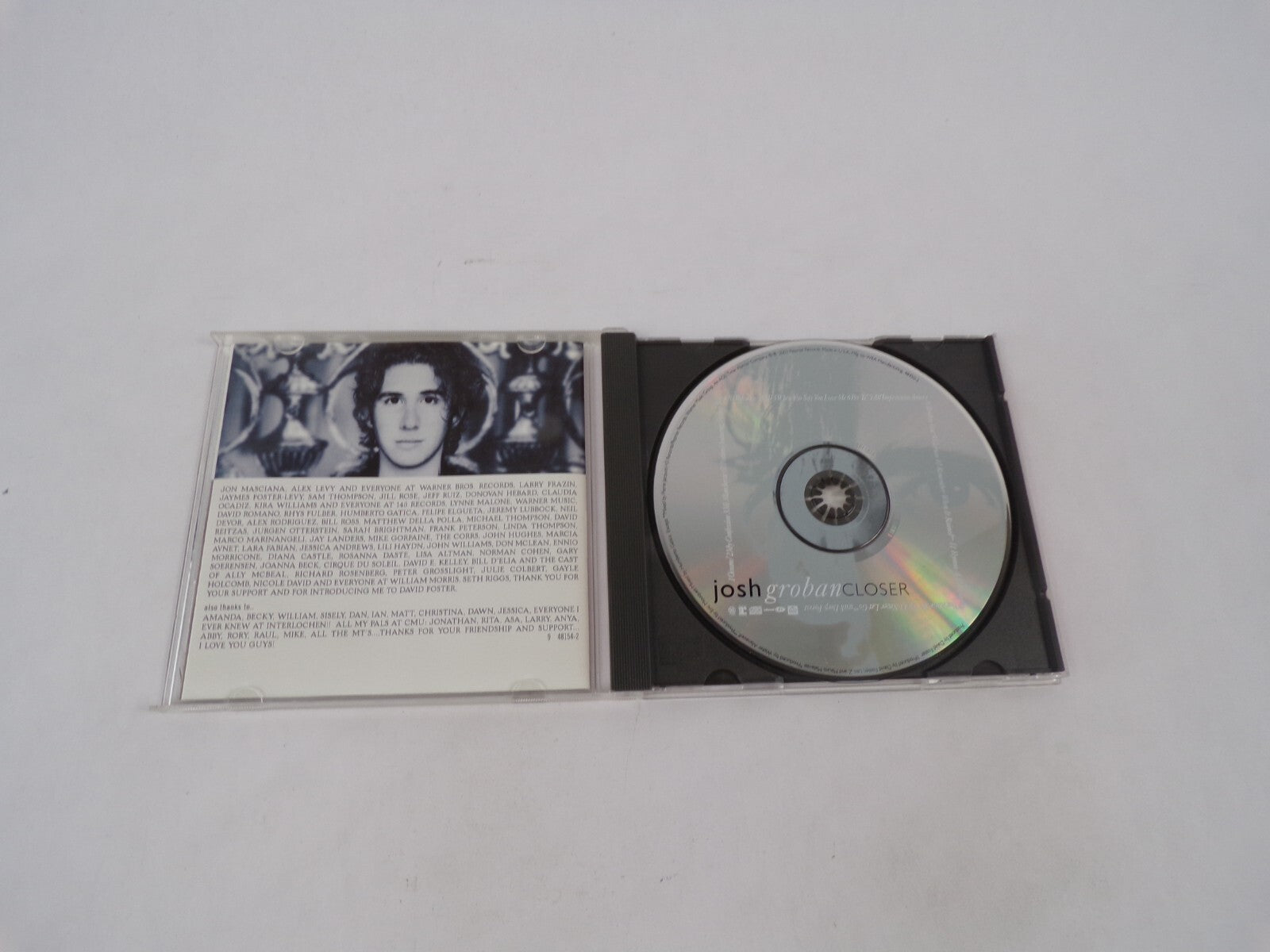 Josh Groban Alla Luce Del Sole Gire Con Me Questa Notte You're Still You CD#69