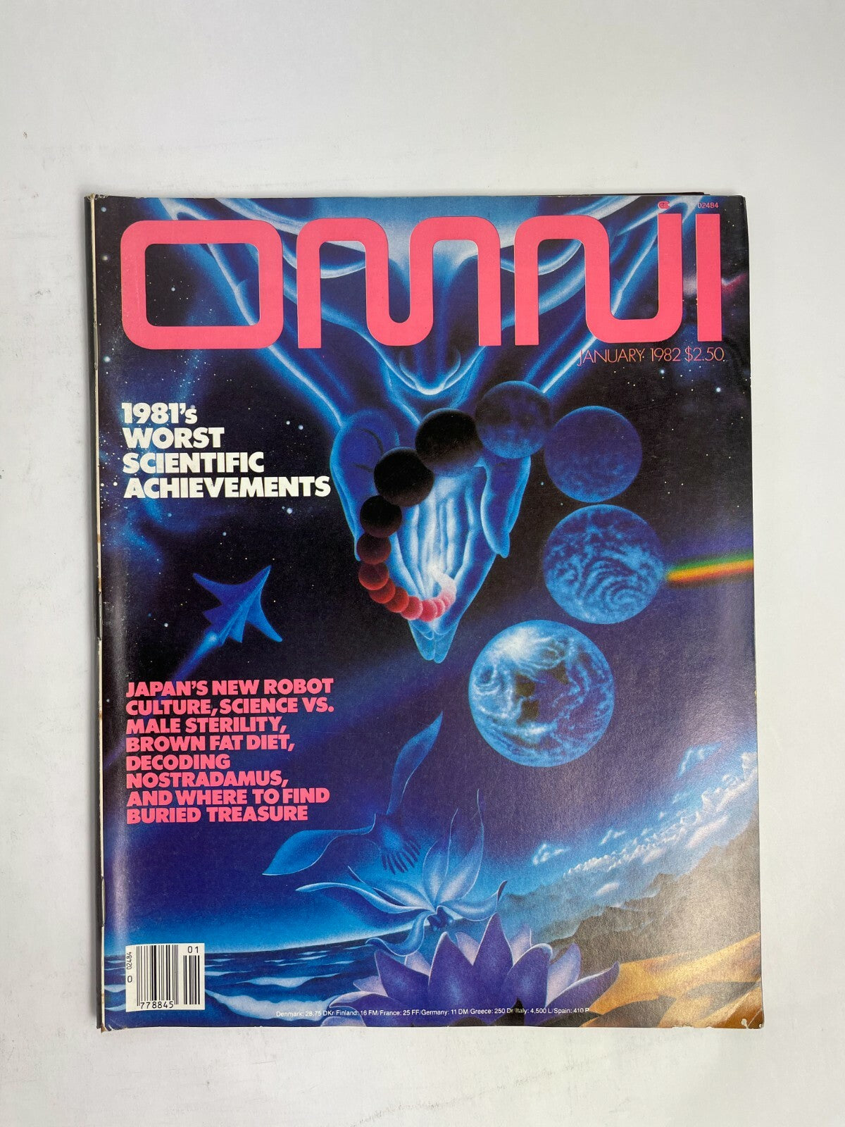 January 1982 Omni Magazine Worst Scientific Achievements Japans NewRobot Culture