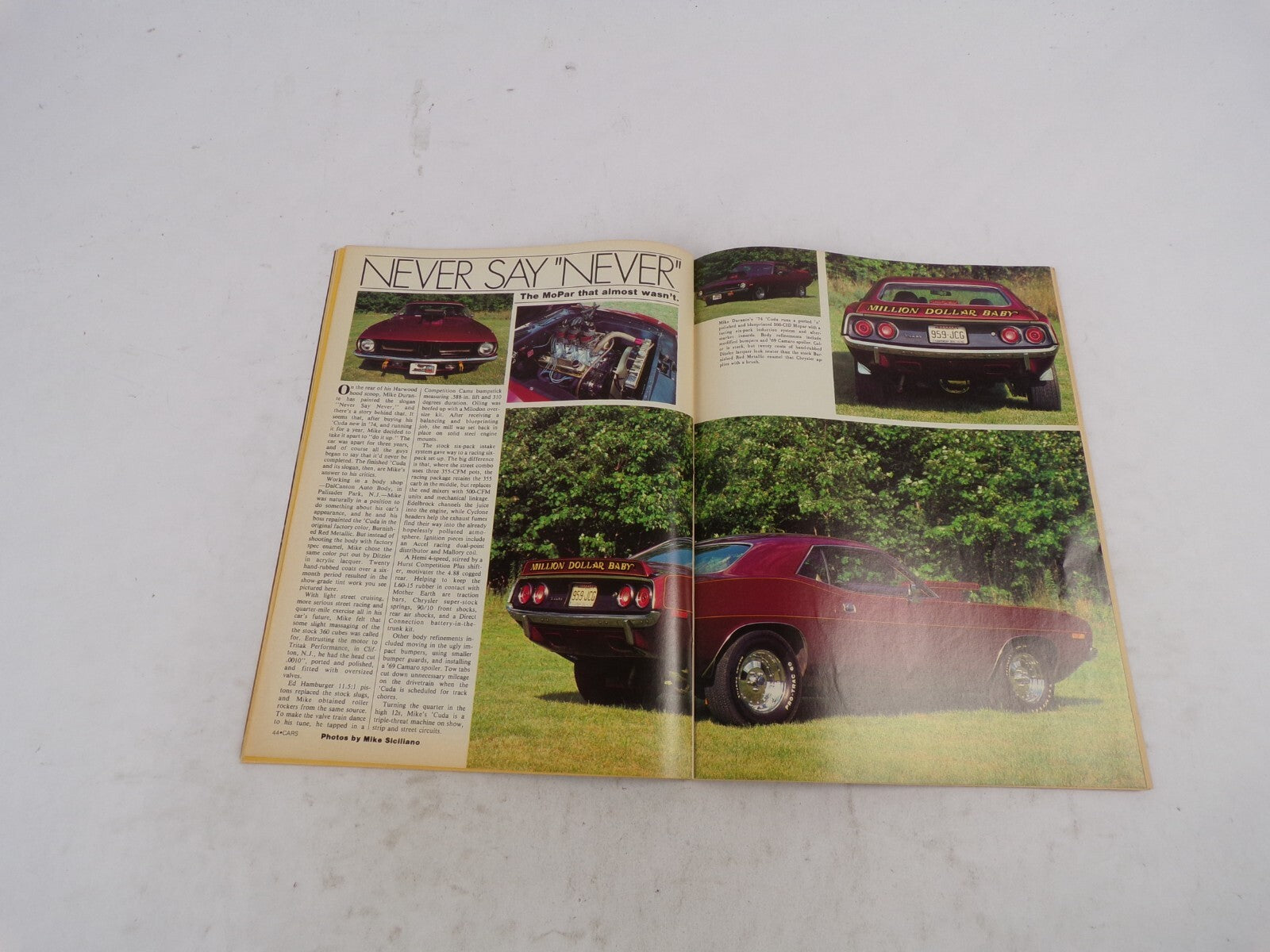 January 1981 Cars Hi-Performance Twenty Dollar Street 'N' Strip Head Prep Nation