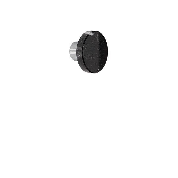 Aqua Brass MARMO black marquina marble wall mount hook CC08NM bathroom accessory