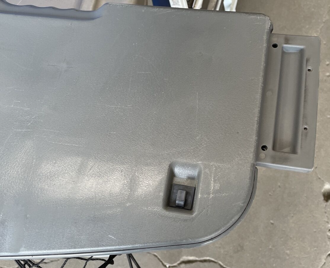 2006-2010 OEM Ford Explorer Removable Locking Rear Cargo Shelf with Netting LOOK