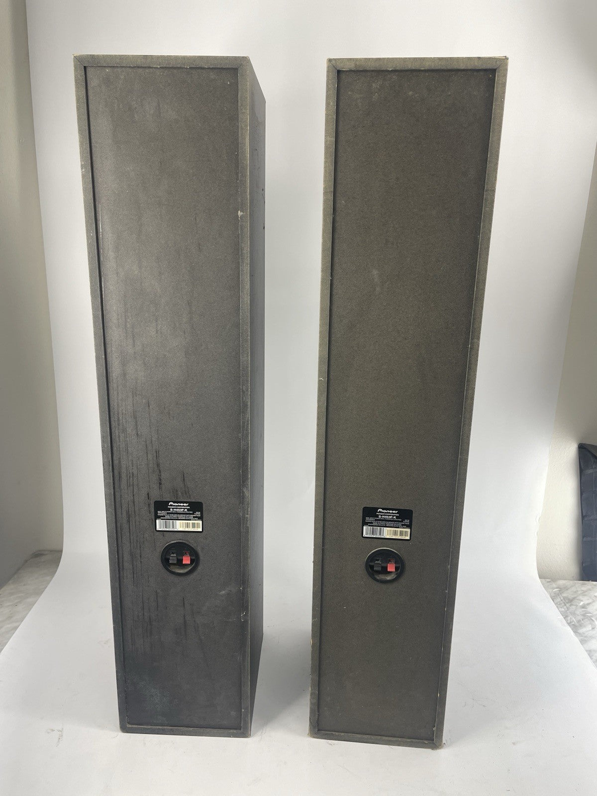 Pioneer S-H453F-K Stereo Tower Speaker Pair 3-Way 100W 8 Ohm