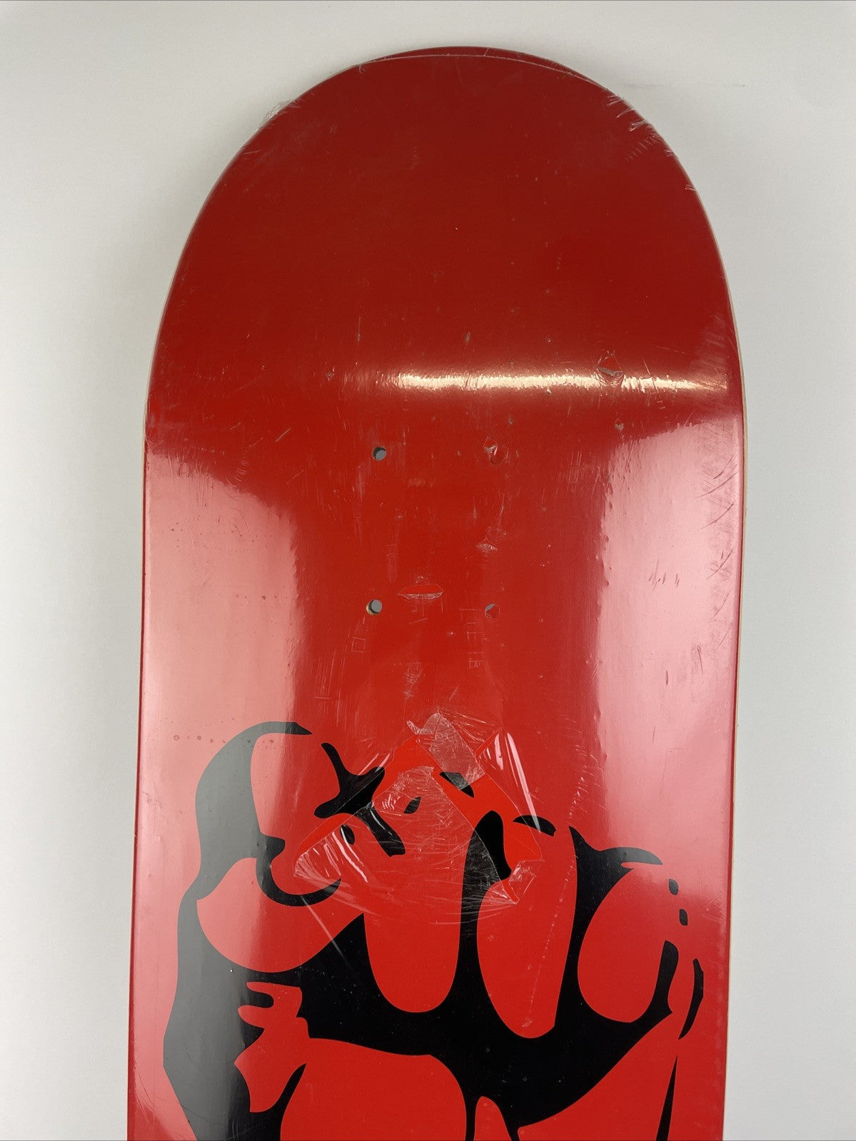 GREEN ISSUE Skateboards Black Fist Militant Products Skateboard Deck 8.5" - LOOK