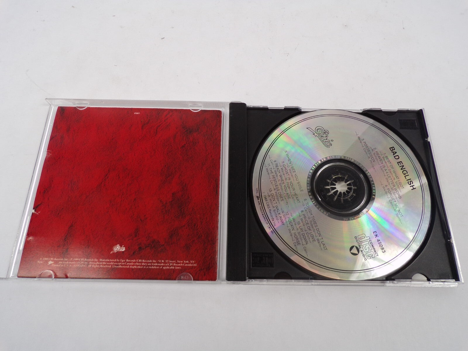 Bad English Best Of What I Got Heaven Is A 4 Letter Word Possession Forget CD#25