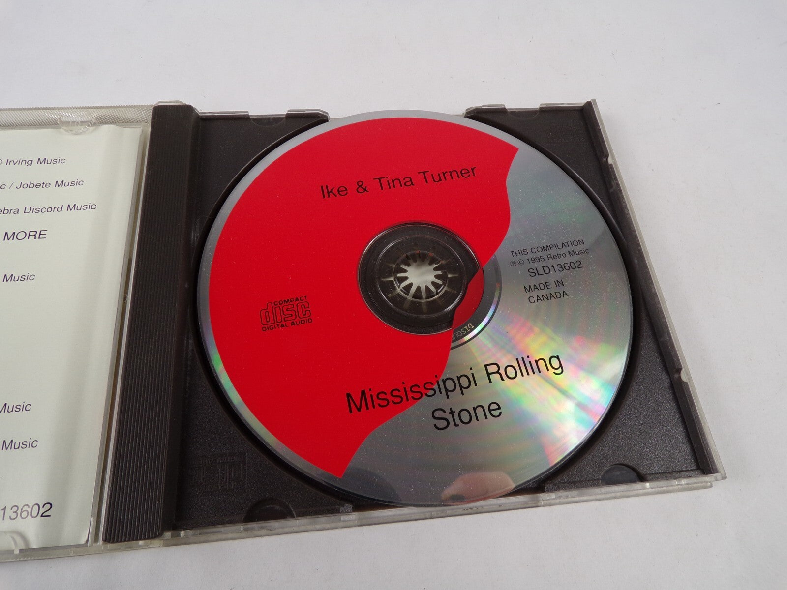 Ike & Tina Turner Mississippi Rolling Stone Living For The City Let'sGeton CD#59