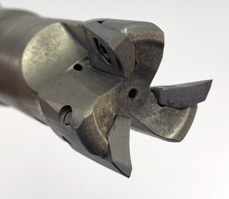 HAAS C40-EM 1.25-2 04-0002 2000RPM w Indexable Face Milling Cutter 32mm