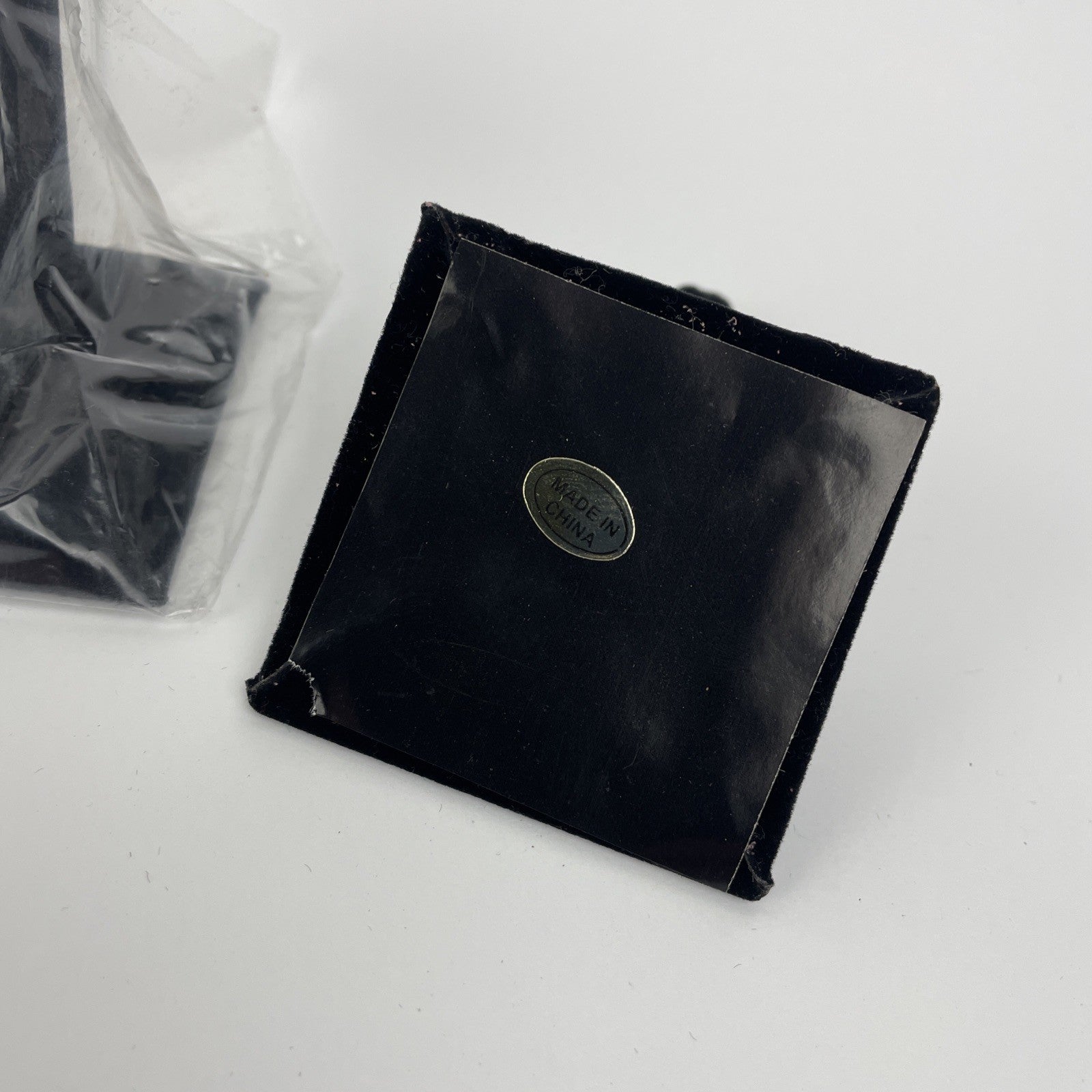 Lot of  3 x Black Velvet Ring Finger Jewelry Holder Showcase Display Stand s