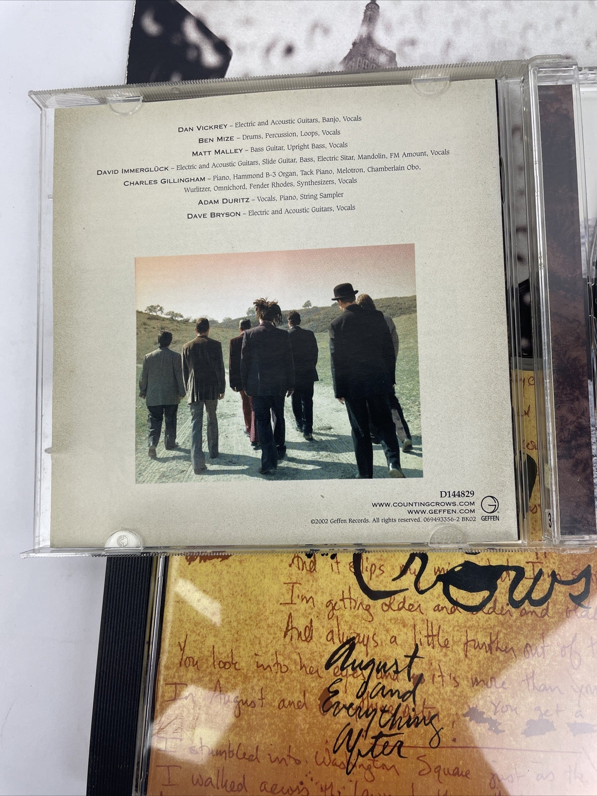 4 x COUNTING CROWS Audio CD LOT - Hard Candy - August & Everything After - SN&SM