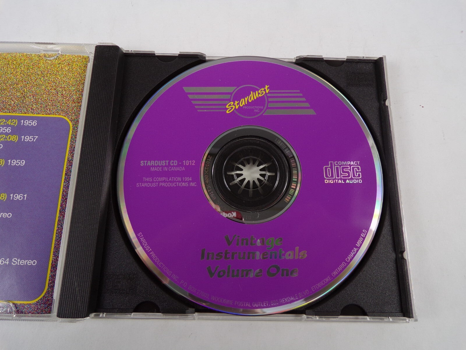 Vintage Instrumentals Voiume One Spoft Summer Breeze Swanee River Hop CD#58