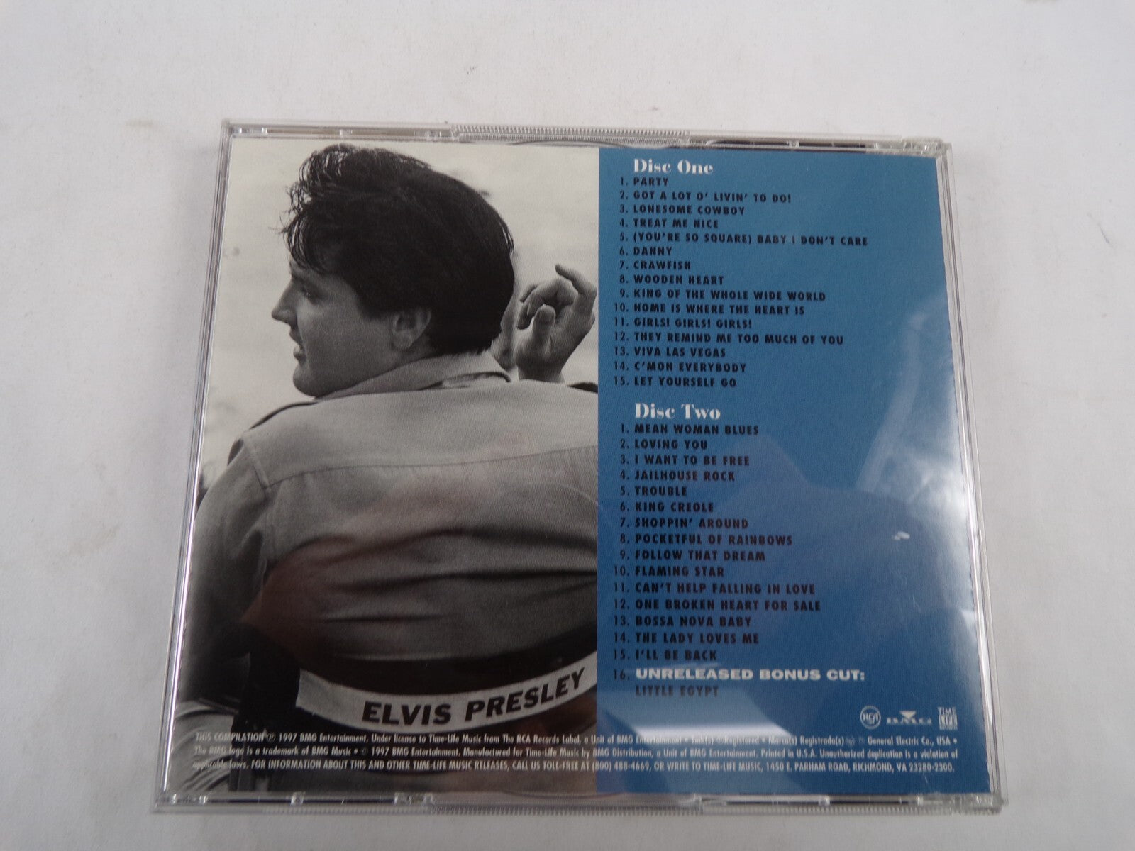 Elvis The Elvis Presley Collection Party Danny Crawfish Loving You Trouble CD#57